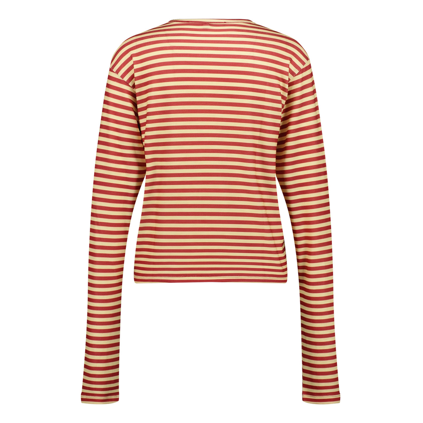 HOPE RED STRIPPED LONG LONG SLEEVE TOP